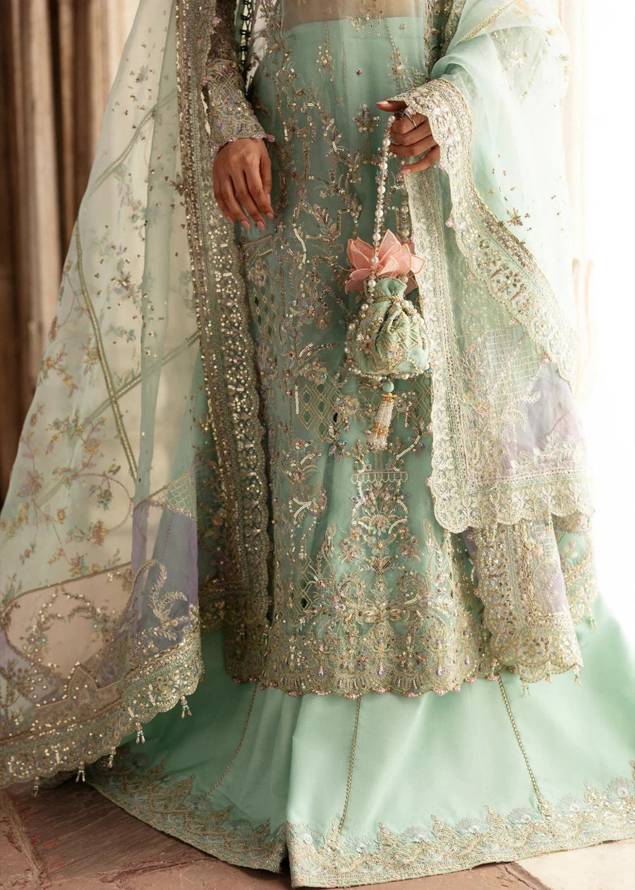 Maahi by Kanwal Malik Embroidered Organza Unstitched 3Pc Suit - HAREEM