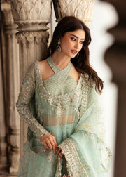 Maahi by Kanwal Malik Embroidered Organza Unstitched 3Pc Suit - HAREEM