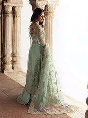 Maahi by Kanwal Malik Embroidered Organza Unstitched 3Pc Suit - HAREEM