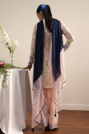 Coco by Zara Shahjahan Prints Unstitched Lawn 3Pc Suit D-01A Haru