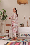 Feathers Premium Printed Lawn Unstitched 3Pc Suit Heaven Hues-FT262
