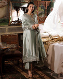 Mushq Sunehri Ramsha Edit Zari Silk Stitched 3Pc Suit - Heer