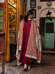 Still by Yards Embroidered Italian Woolen Unstitched 3Pc Suit D-10 Heirloom