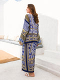 Faiza Faisal Aura Pret Printed Thai Silk 2Pc Suit - Helmi