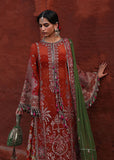 Hussain Rehar Festive Embroidered Chiffon Unstitched 3Pc Suit - Hemali