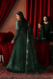 Afrozeh La Fuchsia Embroidered Organza Unstitched 3Pc Suit - Hierophant