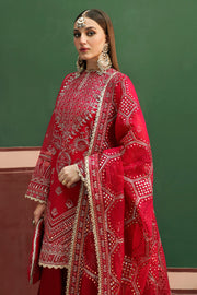 Afrozeh Shehnai Unstitched Wedding Formal 3Pc Suit AFS-24-04 Hoor