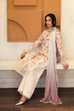Afrozeh Daybreak Embroidered Lawn Unstitched 3Pc Suit - HORIZON FADED