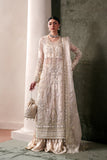 Emaan Adeel Starlit Jewels Unstitched Organza 3Pc Suit - Howlite