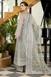 Jhalak by Imrozia Premium Embroidered Organza 3Pc Suit I-179 INAAYAT