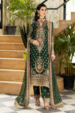 Jhalak by Imrozia Premium Embroidered Chiffon 3Pc Suit I-180 NOOR