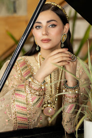 Jhalak by Imrozia Premium Embroidered Chiffon 3Pc Suit I-181 VASL