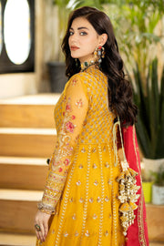 Jhalak by Imrozia Premium Embroidered Net 3Pc Suit I-182 AAFREEN