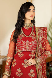Jhalak by Imrozia Premium Embroidered Organza 3Pc Suit I-184 MAAHRU