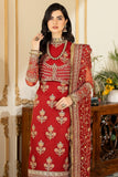 Jhalak by Imrozia Premium Embroidered Organza 3Pc Suit I-184 MAAHRU