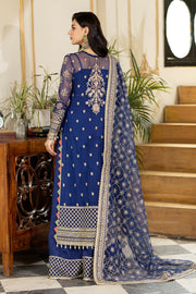 Jhalak by Imrozia Premium Embroidered Chiffon 3Pc Suit I-186 GULNAAZ