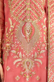 Jhalak by Imrozia Premium Embroidered Organza 3Pc Suit I-187 ULFAT