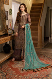 Noor Jahan by Imrozia Embroidered Chiffon Unstitched 3Pc Suit I-199 Khawab