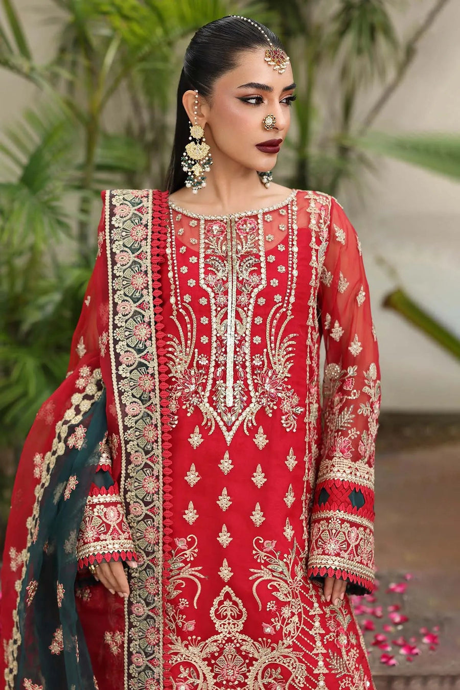 Imrozia Premium Saiyara Unstitched Organza 3Pc Suit I-231 Sarosh