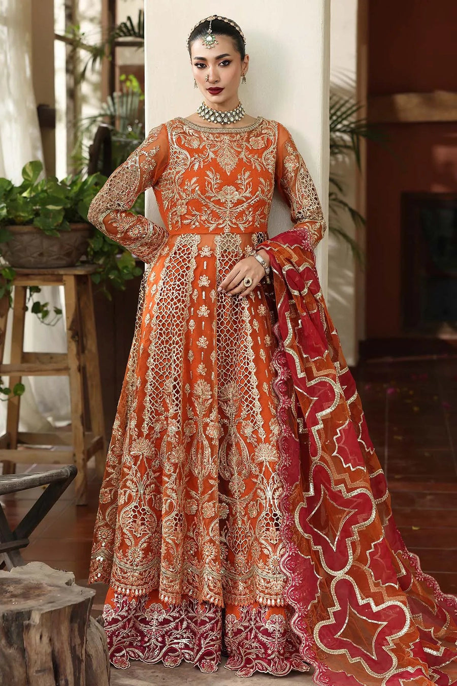 Imrozia Premium Saiyara Unstitched Organza 3Pc Suit I-234 ZARMIN