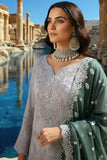 Imrozia Serene Mehr-e-Mah Embroidered Chiffon Unstitched 3Pc Suit I-240 Selin