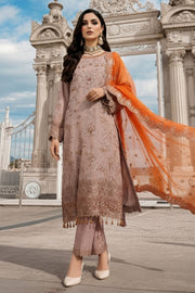 Imrozia Serene Mehr-e-Mah Embroidered Chiffon Unstitched 3Pc Suit I-241 Ruveyda
