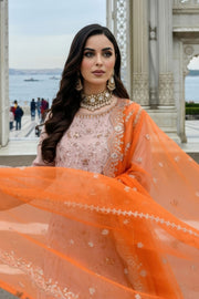 Imrozia Serene Mehr-e-Mah Embroidered Chiffon Unstitched 3Pc Suit I-241 Ruveyda
