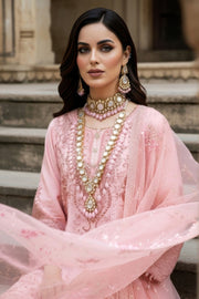 Imrozia Serene Mehr-e-Mah Embroidered Chiffon Unstitched 3Pc Suit I-242 Meleknaaz