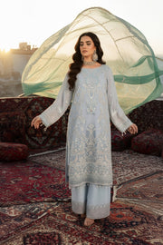 Imrozia Serene Mehr-e-Mah Embroidered Chiffon Unstitched 3Pc Suit I-243 Elif-e-Noor