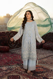 Imrozia Serene Mehr-e-Mah Embroidered Chiffon Unstitched 3Pc Suit I-243 Elif-e-Noor