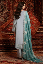 Imrozia Serene Mehr-e-Mah Embroidered Chiffon Unstitched 3Pc Suit I-243 Elif-e-Noor
