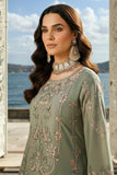 Imrozia Serene Mehr-e-Mah Embroidered Chiffon Unstitched 3Pc Suit I-245 Dilara Sultan