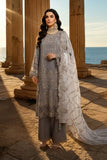 Imrozia Serene Mehr-e-Mah Embroidered Chiffon Unstitched 3Pc Suit I-246 Lalezar