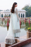 Imrozia Serene Sajal Embroidered Net Unstitched 3Pc Suit I-262 Aabshaar