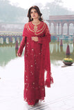 Imrozia Serene Sajal Embroidered Net Unstitched 3Pc Suit I-263 Ishq