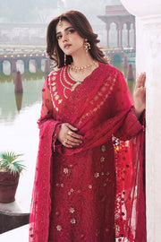 Imrozia Serene Sajal Embroidered Net Unstitched 3Pc Suit I-263 Ishq