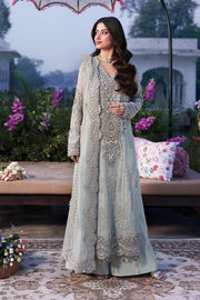 Imrozia Serene Sajal Embroidered Organza Unstitched 3Pc Suit I-264 Chamak