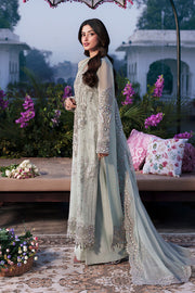 Imrozia Serene Sajal Embroidered Organza Unstitched 3Pc Suit I-264 Chamak