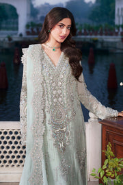 Imrozia Serene Sajal Embroidered Organza Unstitched 3Pc Suit I-264 Chamak