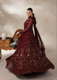 Imrozia Premium La Fiora Unstitched Luxury Chiffon 3Pc Suit I-277 AMARANTE