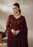 Imrozia Premium La Fiora Unstitched Luxury Chiffon 3Pc Suit I-277 AMARANTE