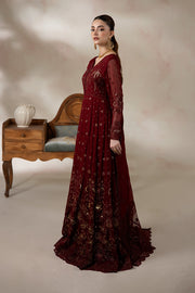 Imrozia Premium La Fiora Unstitched Luxury Chiffon 3Pc Suit I-277 AMARANTE