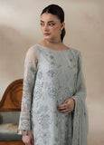 Imrozia Premium La Fiora Unstitched Luxury Chiffon 3Pc Suit I-278 AZZURA