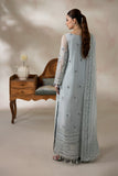 Imrozia Premium La Fiora Unstitched Luxury Chiffon 3Pc Suit I-278 AZZURA