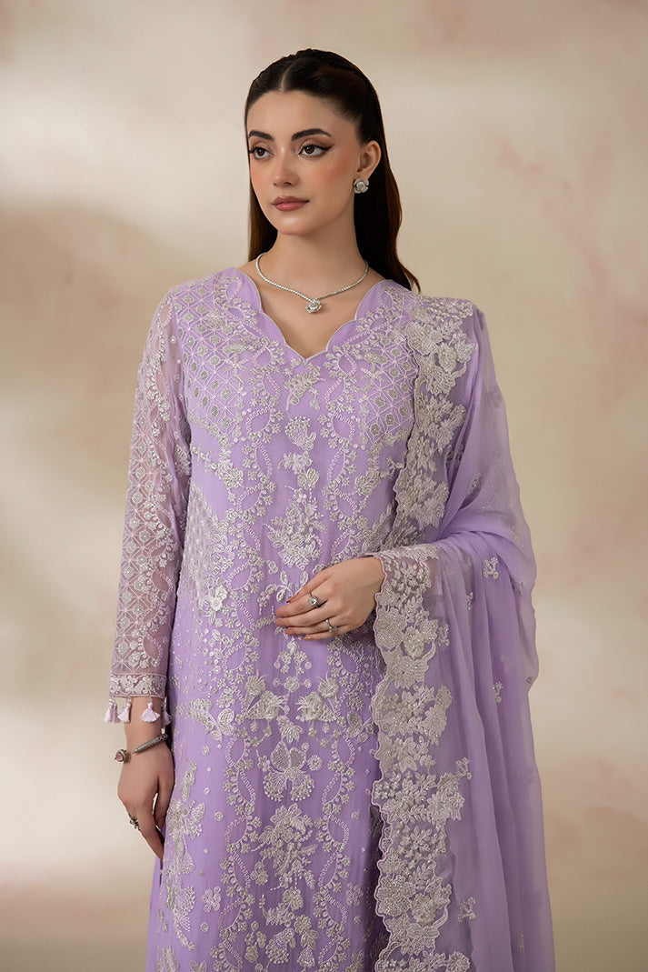 Imrozia Premium La Fiora Unstitched Luxury Chiffon 3Pc Suit I-279 LAVELLE