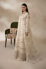 Imrozia Premium La Fiora Unstitched Luxury Chiffon 3Pc Suit I-281 IVELLA
