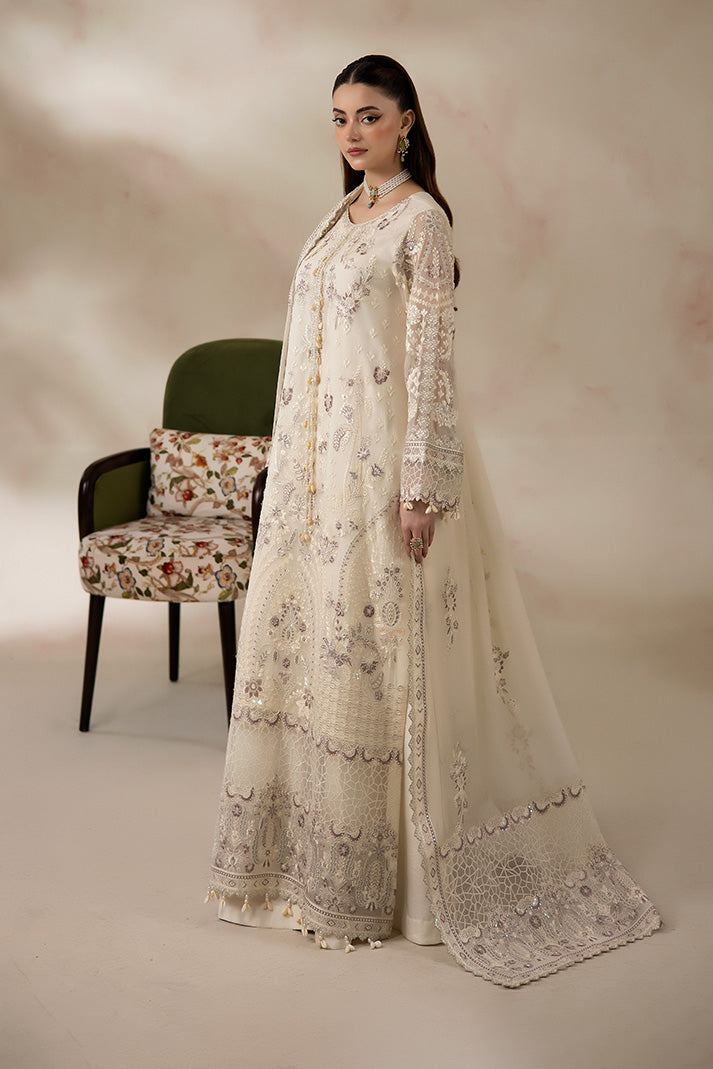 Imrozia Premium La Fiora Unstitched Luxury Chiffon 3Pc Suit I-281 IVELLA