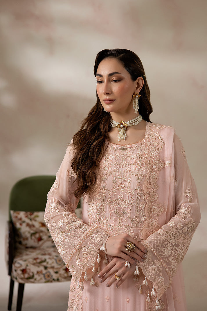 Imrozia Premium La Fiora Unstitched Luxury Chiffon 3Pc Suit I-282 ROSELLE