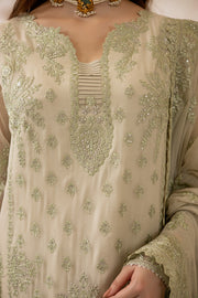 Imrozia Premium La Fiora Unstitched Luxury Chiffon 3Pc Suit I-283 VERDELLE