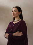 Imrozia Premium La Fiora Unstitched Luxury Chiffon 3Pc Suit I-284 RUBELLE